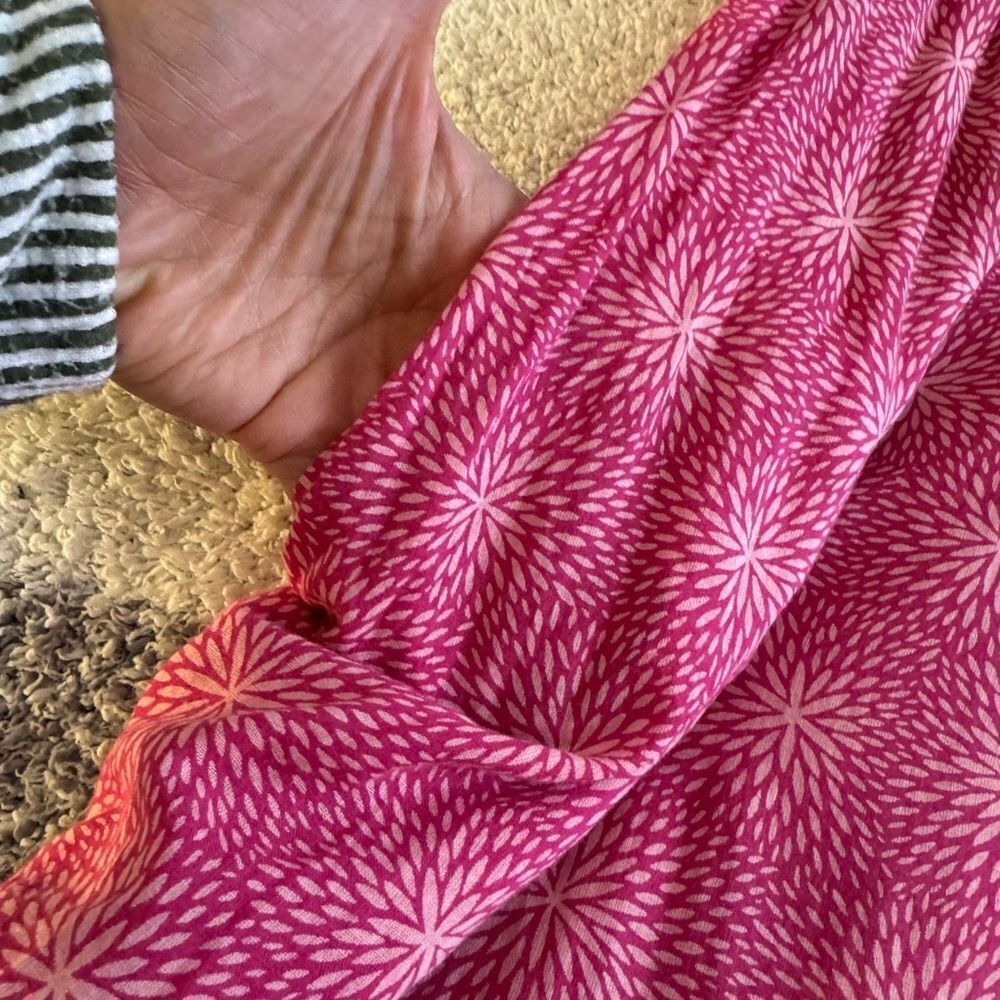 Banjanan Dress‎ Womens Sz Large Banjanan Beautiful Super Soft Maxi Cotton Tiered - Picture 13 of 14